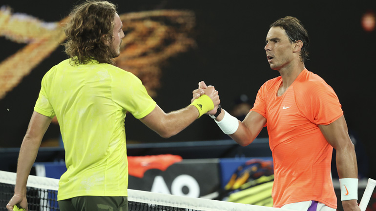 Ναδάλ: «Μπράβο στον Τσιτσιπά, ήταν καλύτερος στις σημαντικές στιγμές»