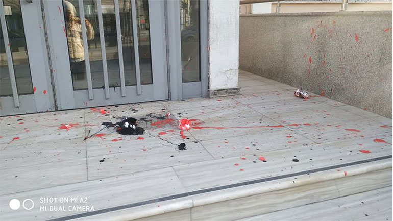 Ξάνθη: Βανδαλισμοί στο κέντρο της πόλης