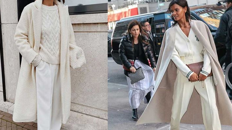 Πώς να φορέσετε το λευκό μέσα στην καρδιά του χειμώνα