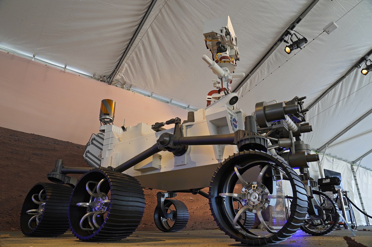 Μοντέλο του Perseverance στο πραγματικό του μέγεθος