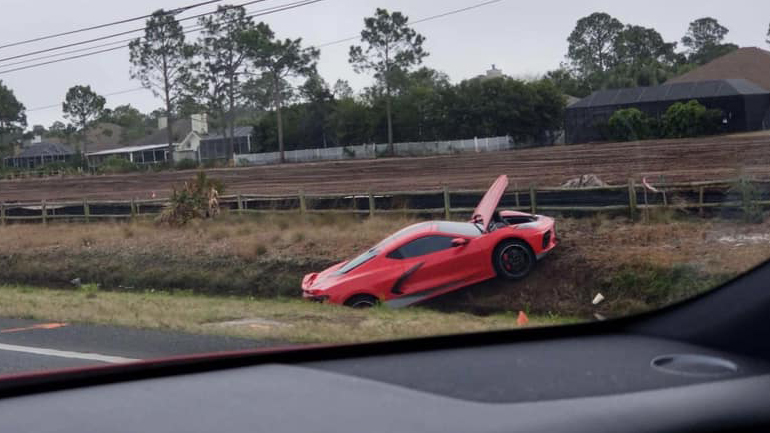 Πάει και αυτή η Corvette!