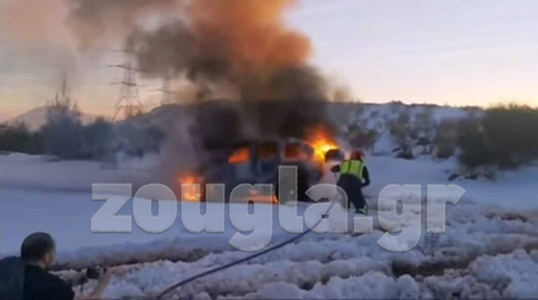 Οι πυροσβέστες κατάφεραν πολύ γρήγορα να σβήσουν τη φωτιά