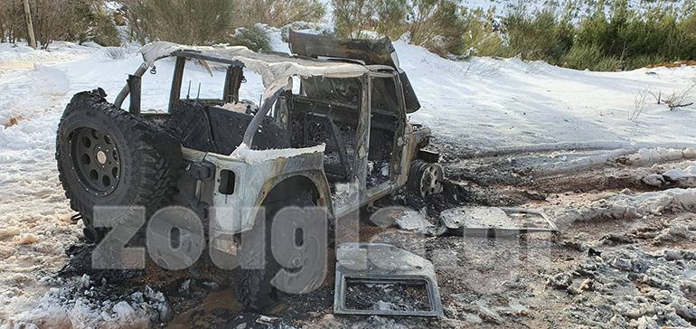 Σίδερα και καμμένα υλικά...