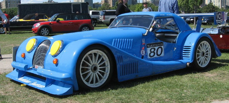 Το ιστορικό Morgan GTR στην αγωνιστική του μορφή