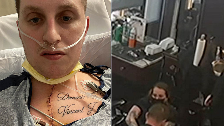 Κομμωτής γλίστρησε και το ψαλίδι καρφώθηκε στο στήθος του