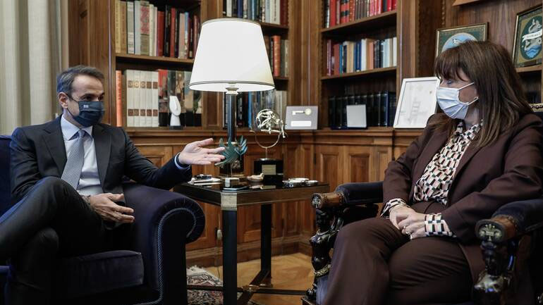 Συνάντηση Μητσοτάκη-Σακελλαροπούλου την Παρασκευή