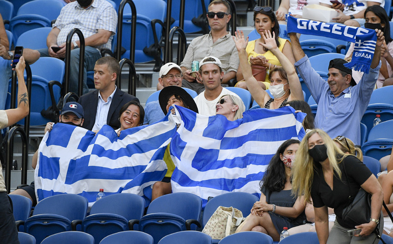Οι Έλληνες της Αυστραλίας στην Rod Laver Arena