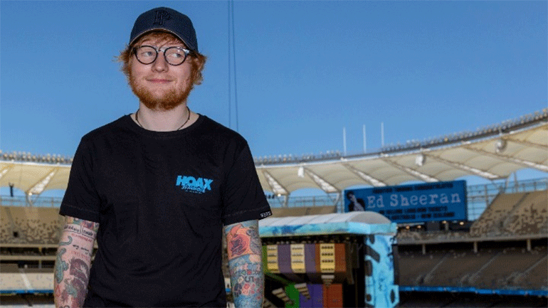 Ο Εντ Σίραν γιόρτασε τα 30ά γενέθλιά του