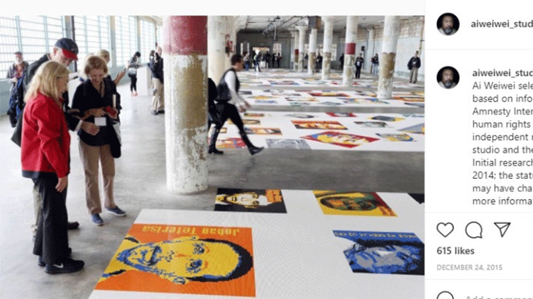 Διαδικτυακή συνάντηση με τον Ai Weiwei