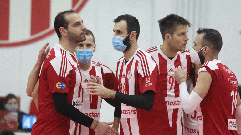 Βόλεϊ: Θετικοί στον κορωνοϊό πέντε παίκτες του Ολυμπιακού