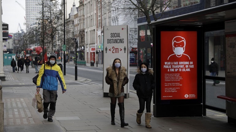 Μεγάλη Βρετανία: 10.406 νέα κρούσματα κορωνοϊού