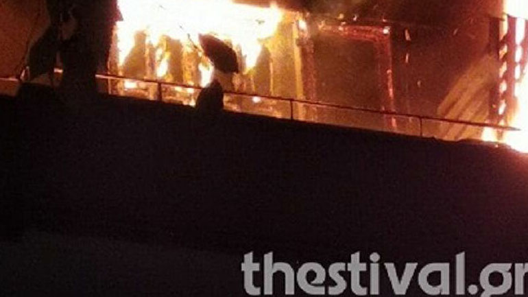 Θεσσαλονίκη: Κάηκε διπλοκατοικία στο Αγγελοχώρι