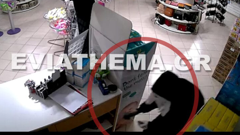 Χαλκίδα: Βίντεο-ντοκουμέντο από διάρρηξη σε κατάστημα