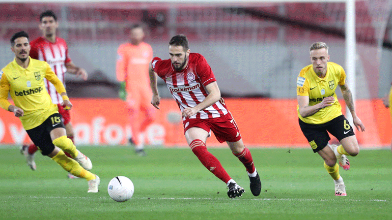 Πρώτη απώλεια για τον Ολυμπιακό στο «Καραϊσκάκη», 1-1 με τον Άρη