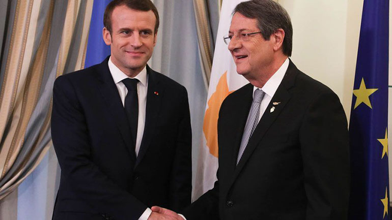 Τηλεφωνική επικοινωνία Ν. Αναστασιάδη – Εμ. Μακρόν