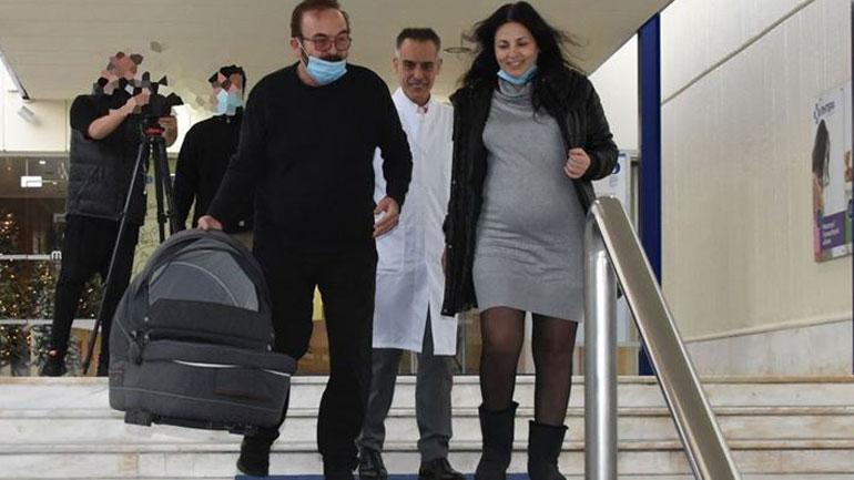 Κατερίνα Κουργιουξίδου: Η σύζυγος του Σταμάτη Γονίδη αποκαλύπτει το όνομα που θα πάρει η κόρη τους