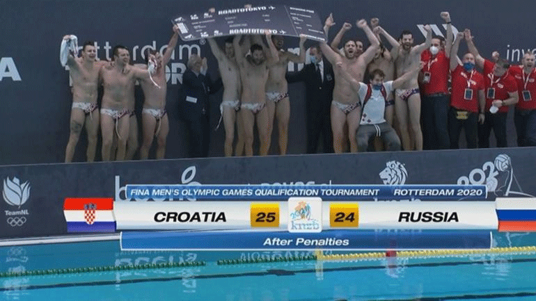 Πόλο: Στους Ολυμπιακούς Αγώνες του Τόκιο η Κροατία με πρόκριση-θρίλερ