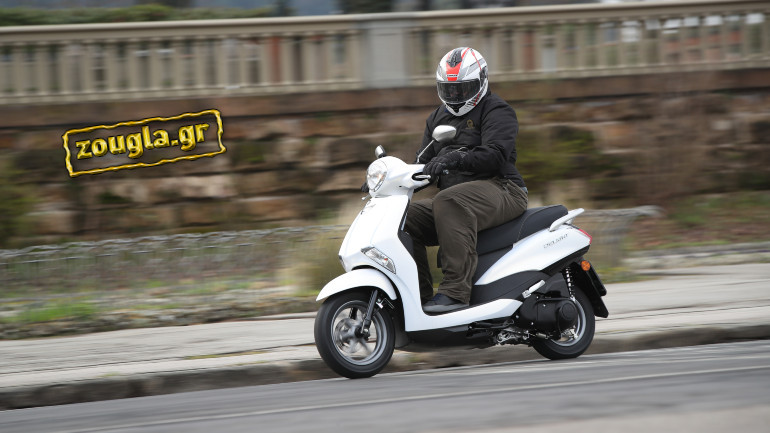 Πρώτη επαφή με το Yamaha D’elight 125 στην Ιταλία