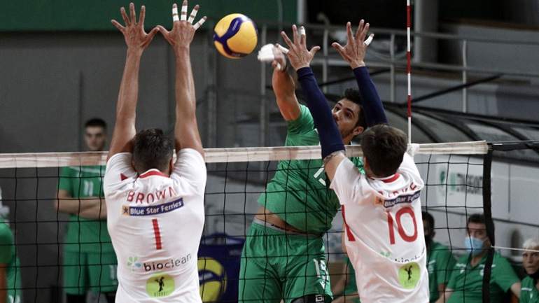 Volley League: Αναβολή και στον αγώνα Παναθηναϊκός-Φοίνικας Σύρου