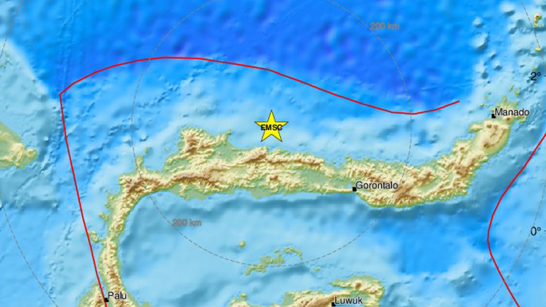 Σεισμός 5,5 Ρίχτερ στην Ινδονησία