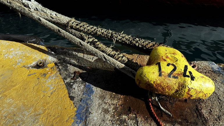 Μικρή κλίση πήρε το πλοίο «Μυτιλήνη» στην Ελευσίνα