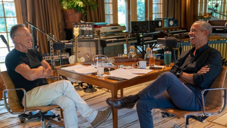 Μπαράκ Ομπάμα και Μπρους Σπρίνγκστιν σε σειρά podcast στο Spotify