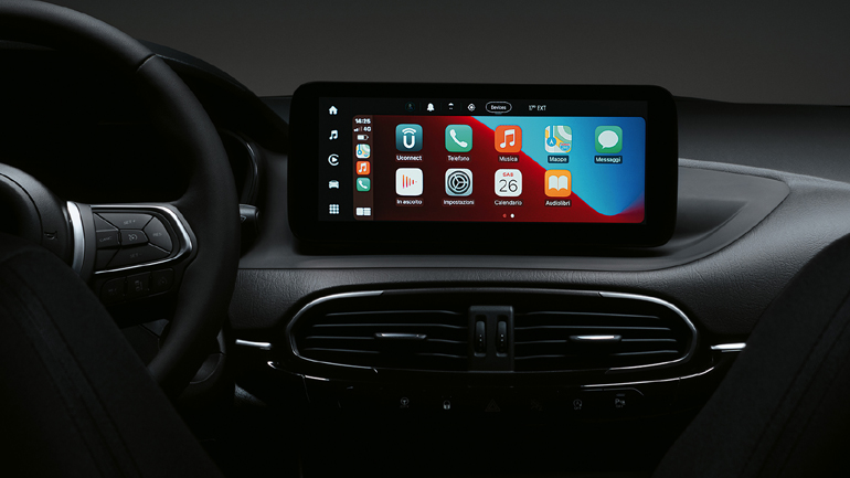 Ποιο μοντέλο της Fiat έχει αυτή την οθόνη;