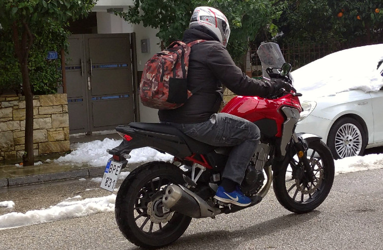 Με τα χιόνια δεν το βάλαμε κάτω και το οδηγήσαμε...