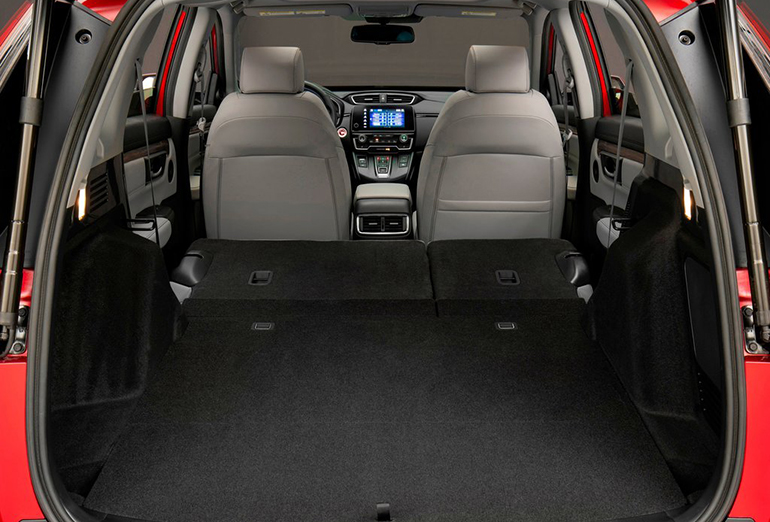 Οι μεγάλοι χώροι είναι κάτι που χαρακτηρίζουν το Honda CR-V