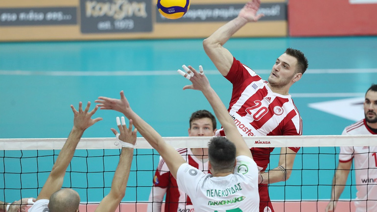 Αναβλήθηκε λόγω κορωνοϊού το Παναθηναϊκός – Ολυμπιακός για την Volley League