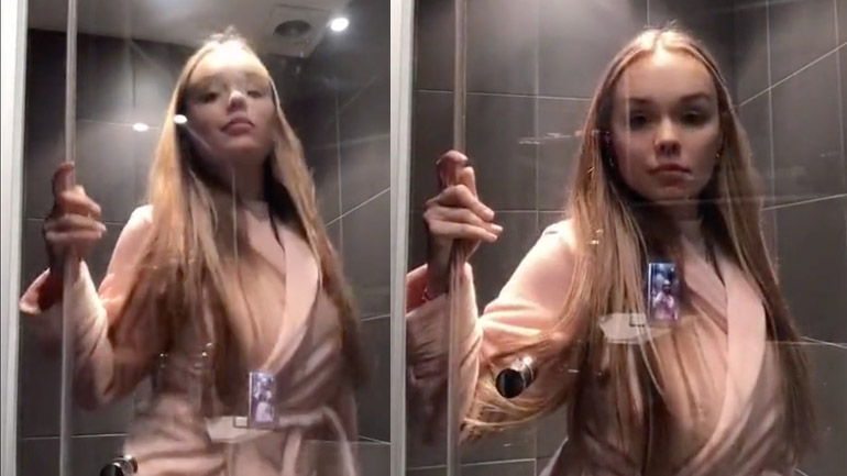 Το Toxic της Britney Spears σε ένα ντους