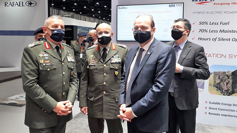 Συναντήσεις του υπουργού Άμυνας της Κύπρου στα Ηνωμένα Αραβικά Εμιράτα