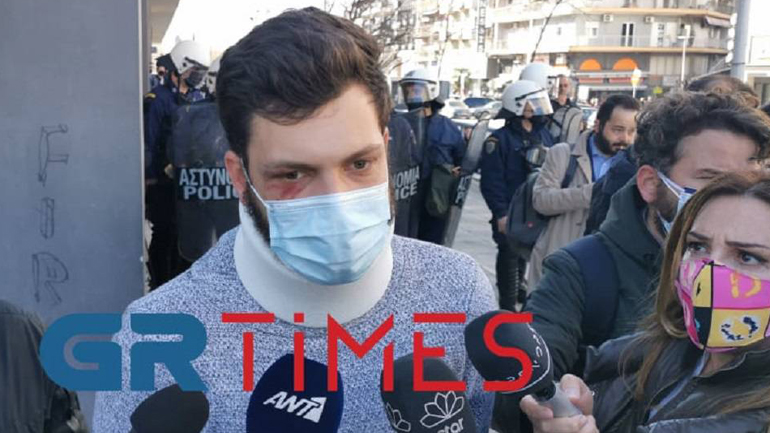 Μήνυση κατά αστυνομικών θα καταθέσει φοιτητής του ΑΠΘ