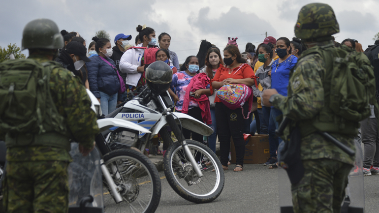 Ισημερινός: Δεκάδες κρατούμενοι σκοτώθηκαν κατά τη διάρκεια εξεγέρσεων σε τρεις φυλακές