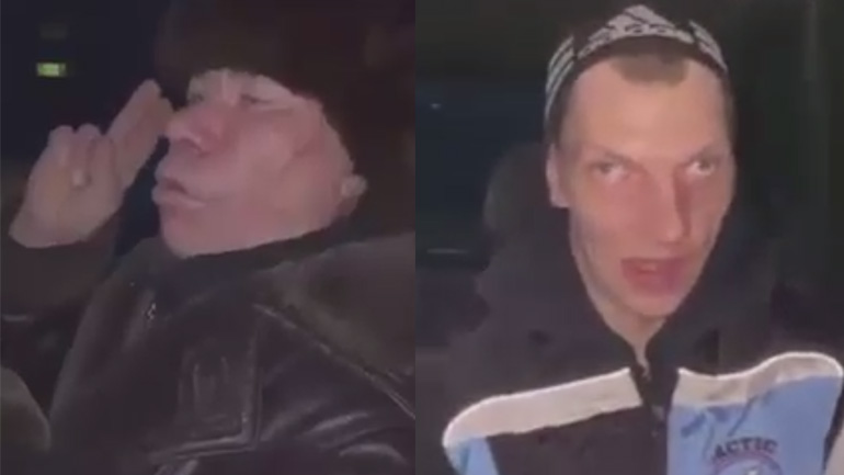 Τρεις Ρώσοι επιστρέφουν σπίτι μετά από πάρτι