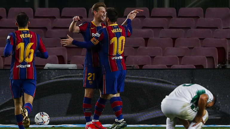 «Καθάρισε» ο Μέσι, 3-0 η Μπαρτσελόνα την Έλτσε