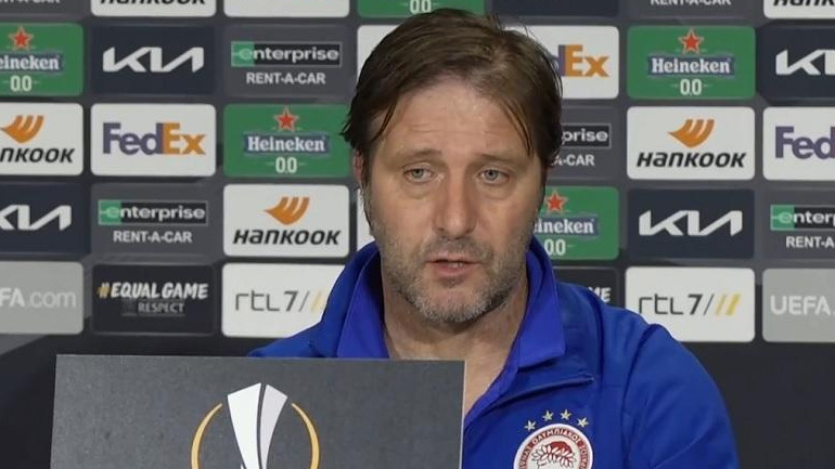 Μαρτίνς: «Ήρθαμε να παίξουμε επιθετικά»