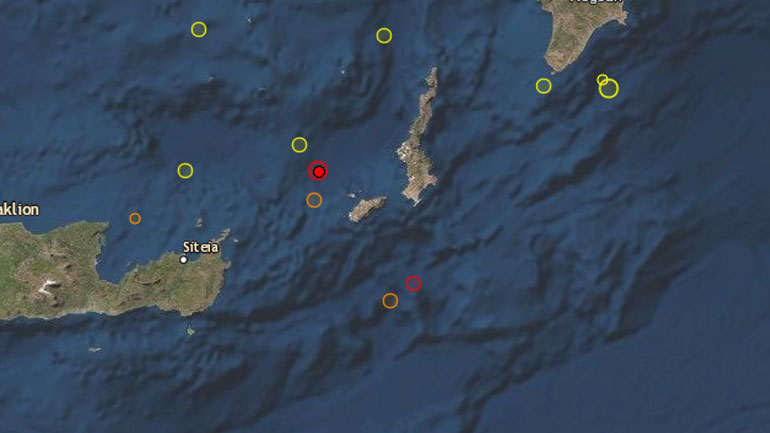 Σεισμός 4,1 Ρίχτερ στην Κρήτη