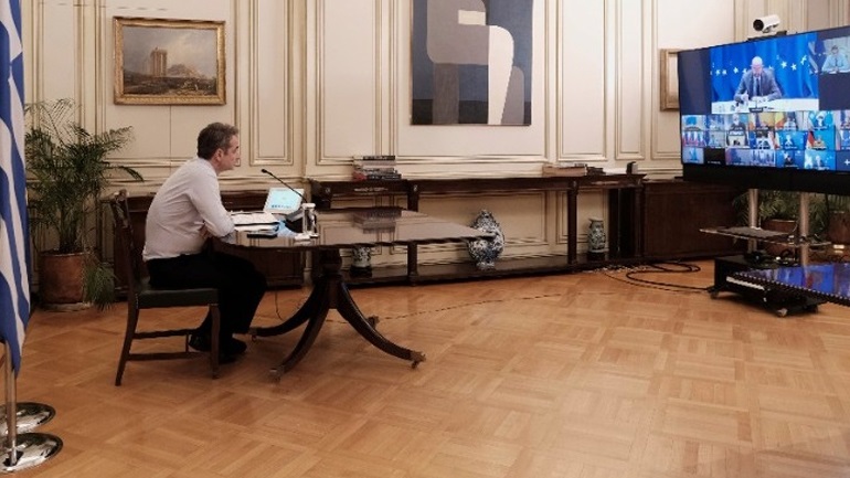 Κ. Μητσοτάκης στη Σύνοδο Κορυφής: Να βιαστούμε για τα πιστοποιητικά εμβολιασμού