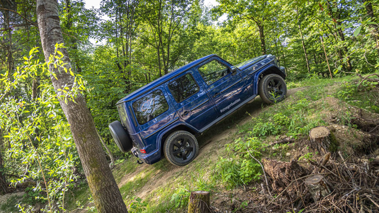 Το πιο ανθεκτικό σημείο στο εσωτερικό της Mercedes-G-Class
