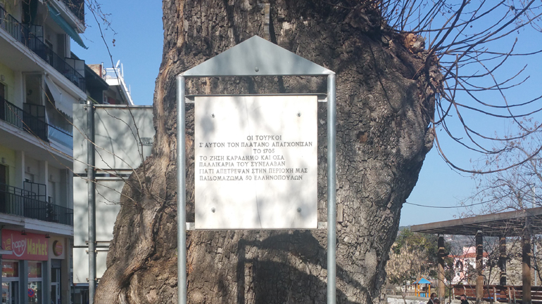 Δέντρα-μάρτυρες της Επανάστασης του 1821! Δέντρα-μάρτυρες της Επανάστασης του 1821!