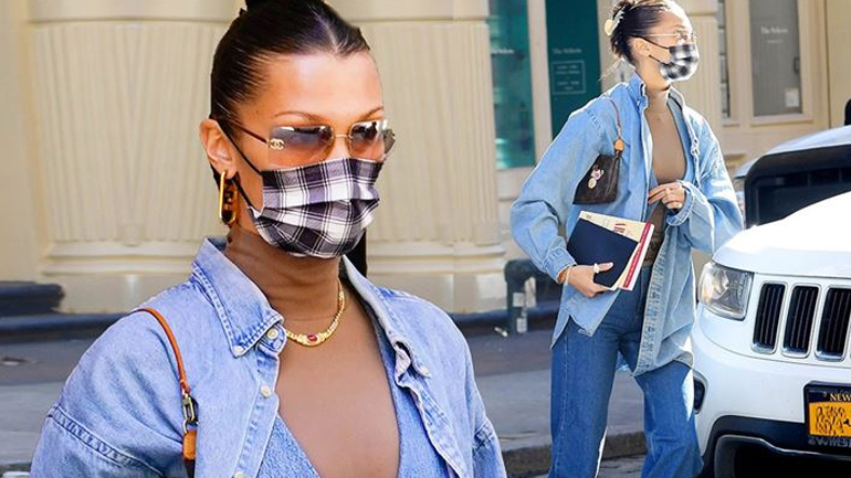 Η Bella Hadid σας δείχνει πώς κάνετε ένα total denim look