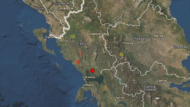 Σεισμός 3.4 Ρίχτερ στην Άρτα