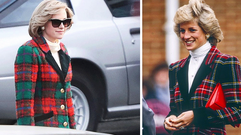 Νέες φωτογραφίες της Kristen Stewart από τη μεταμόρφωσή της σε Lady Diana