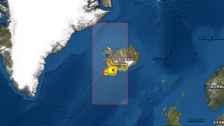 Σεισμός 5.2 Ρίχτερ στην Ισλανδία