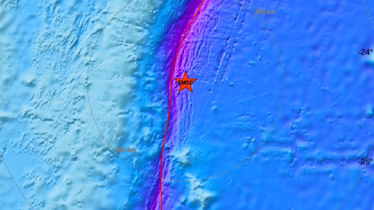Σεισμός 5,6 Ρίχτερ νότια της Τόνγκα