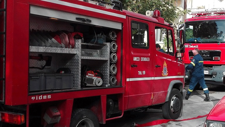 Κρήτη: Πυρκαγιά στον δήμο Βιάννου