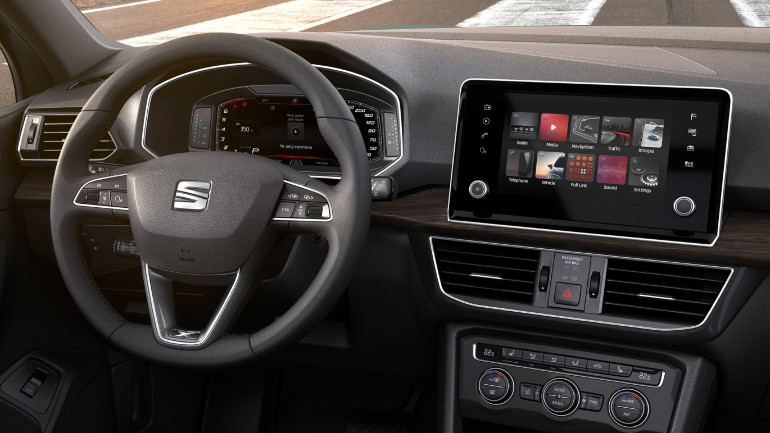 Το Tarraco διαθέτει συνδεσιμότητα AppleCar και Android Auto