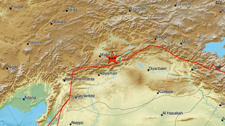 Σεισμός 3,6 Ρίχτερ στην ανατολική Τουρκία