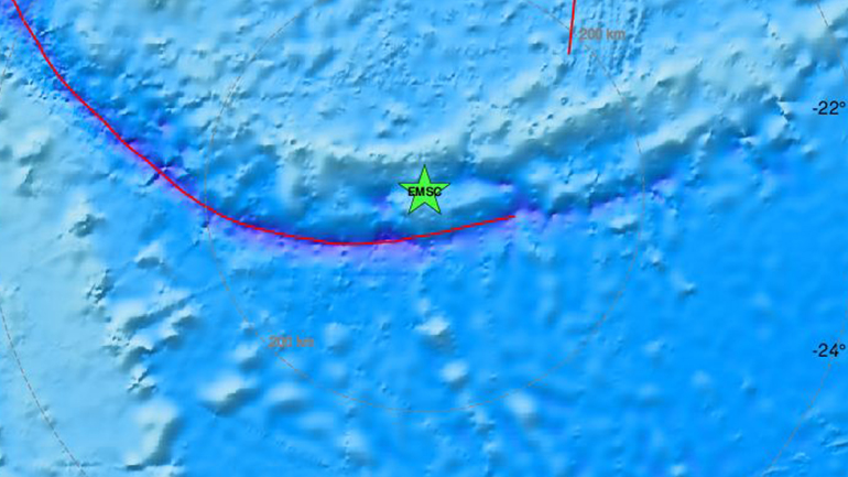 Σεισμός 5,4 Ρίχτερ στα νησιά Λόγιαλτι